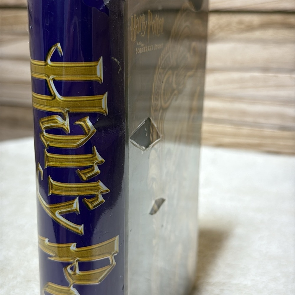 Warner Bros. Harry Potter & Sorcerer's Stone Tin Card Holder New Not Opened Blue - Picture 4 of 7